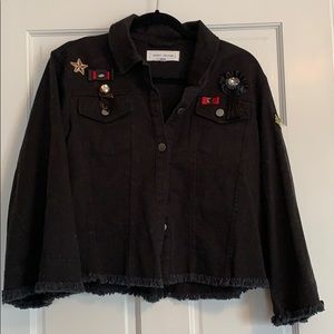 Anthropologie Guest Editor Army Jacket S